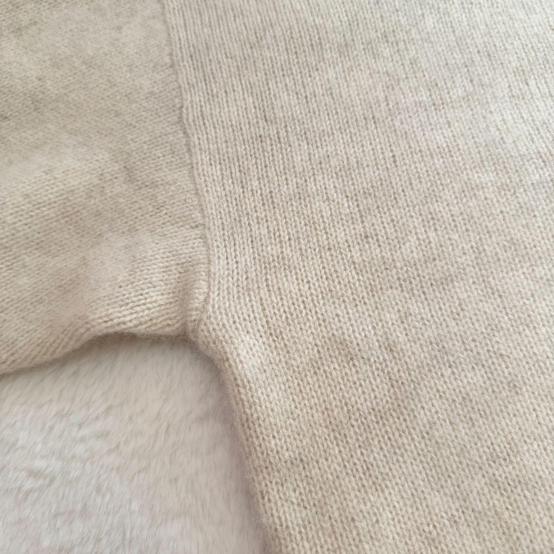 24AW NOBLE ヤク ダブルボタンニットカーディガン 金ボタン