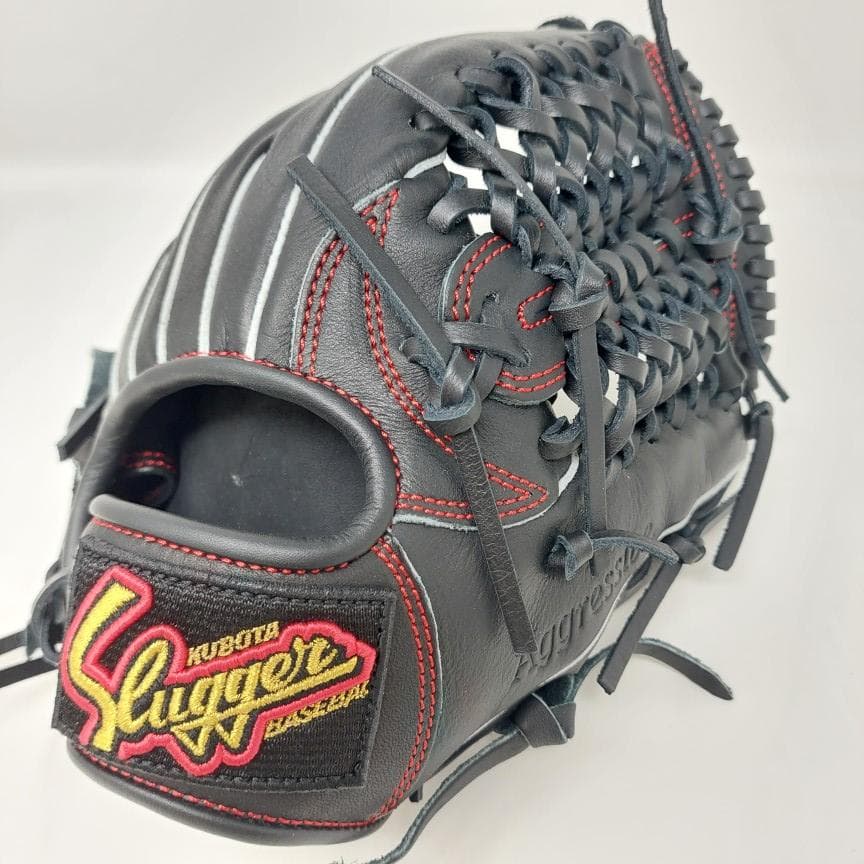 久保田スラッガー 少年軟式グラブ KSN-J6V ブラック 右投げ
