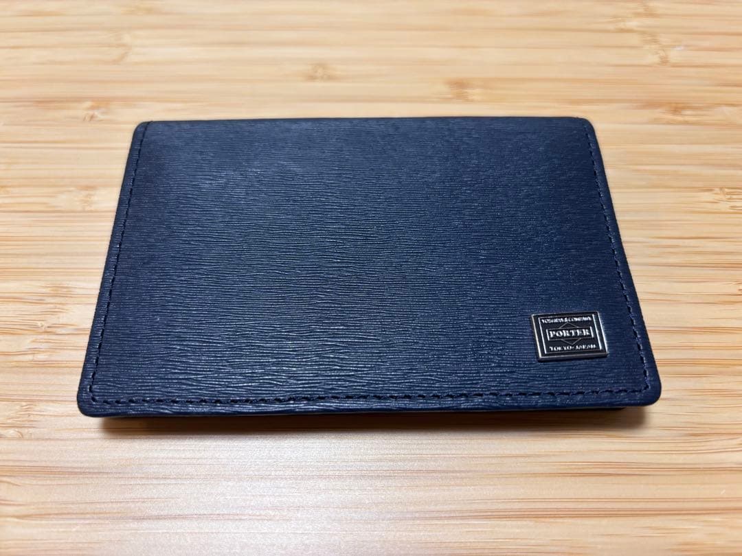 PORTER　名刺入れ　ネイビー