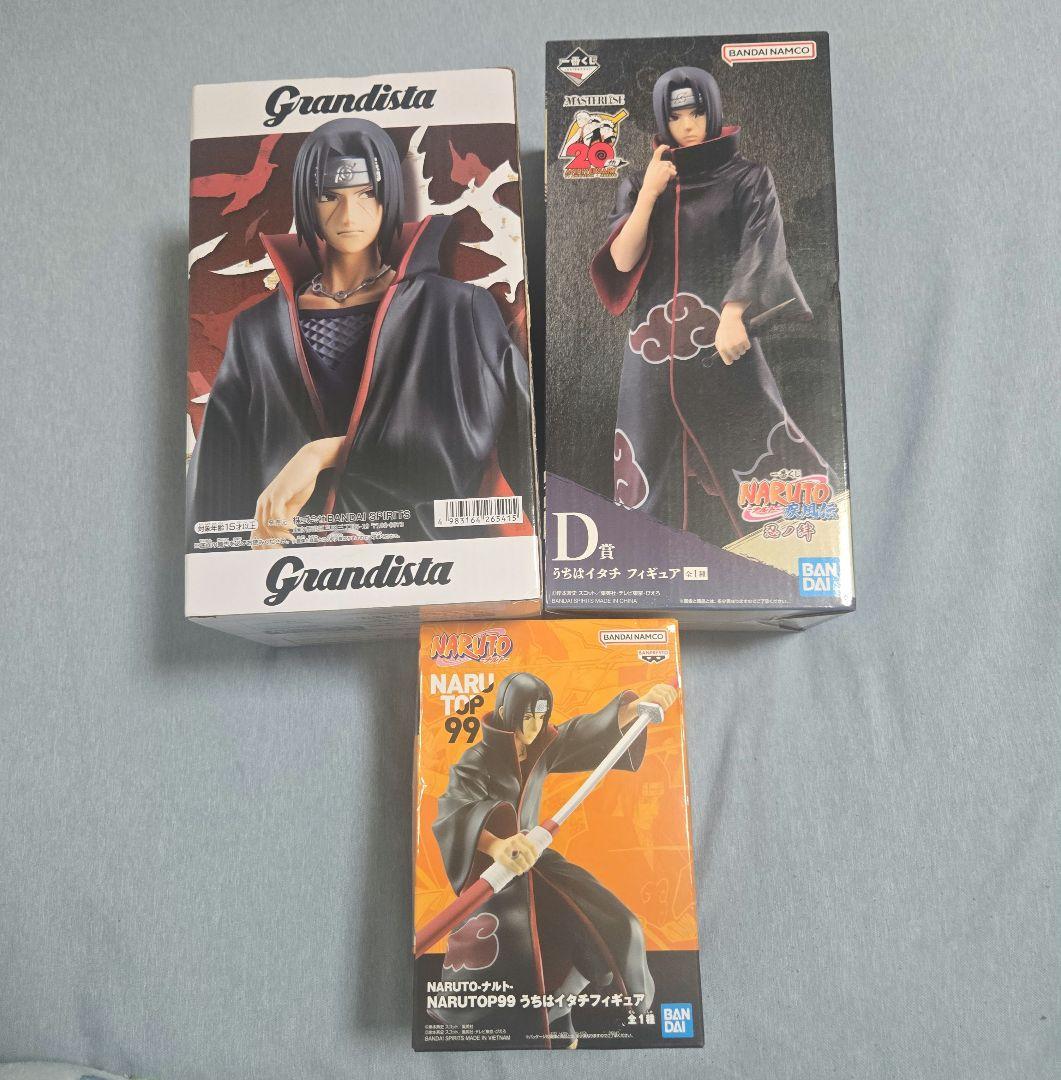 Grandista 一番くじ プライズ うちはイタチ フィギュアセット