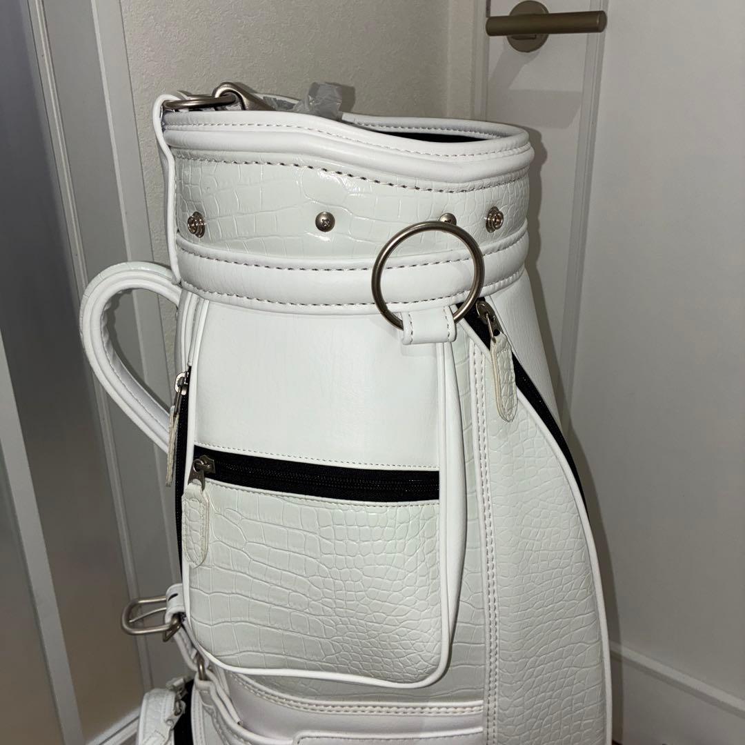 レア　キャスコ｜kasco ゴルフ キャディバッグ クロコ