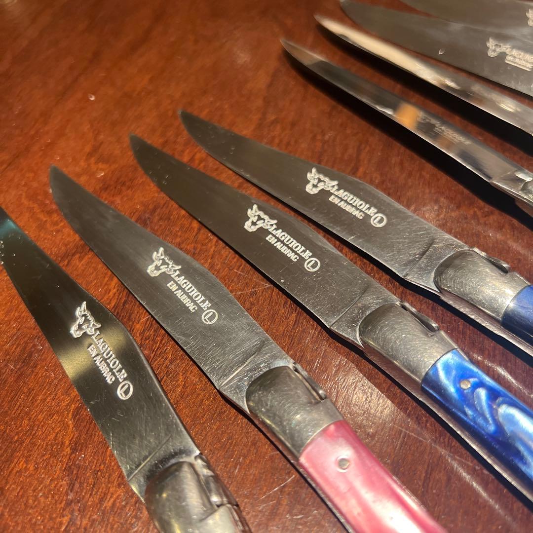 Laguiole テーブルナイフ 7本セット