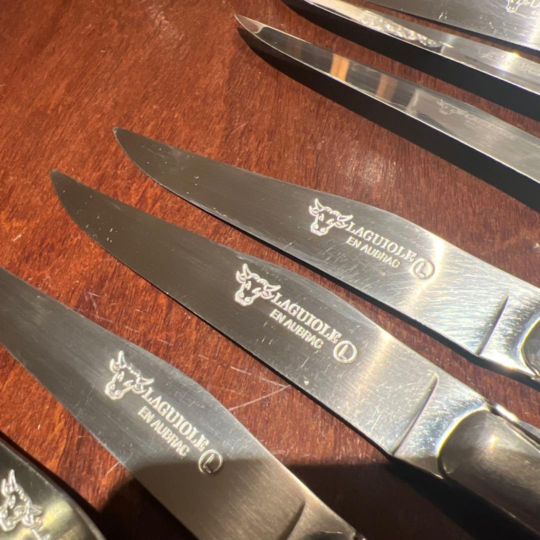 Laguiole テーブルナイフ 7本セット