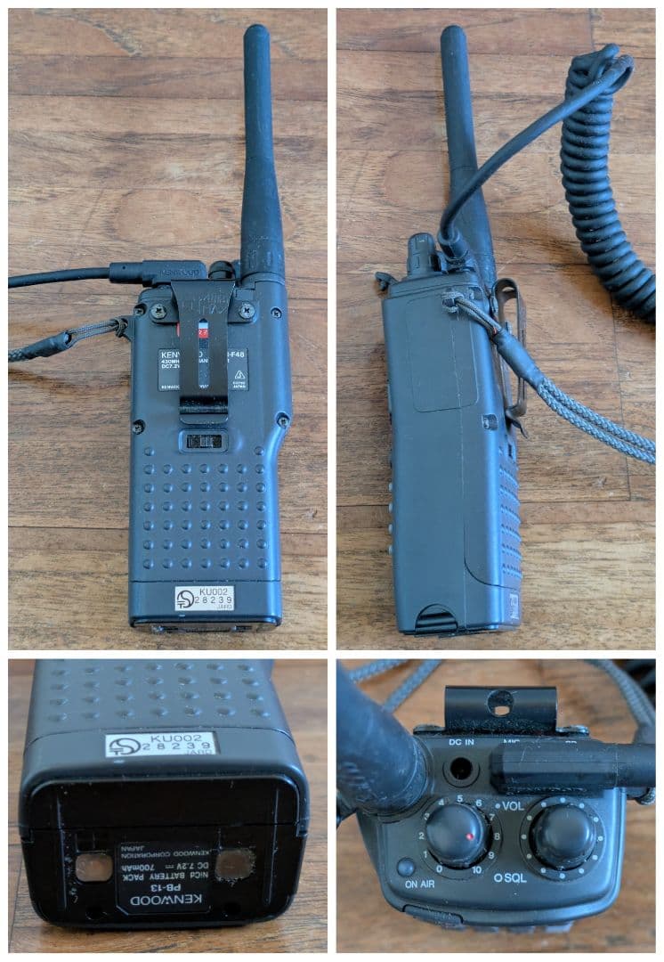 KENWOOD/ケンウッド TH-F48 トランシーバー◆SMC-33 他