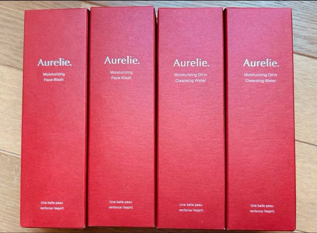 オレリー オイルクレンジングウォーター ＆フェイスウォッシュ4点