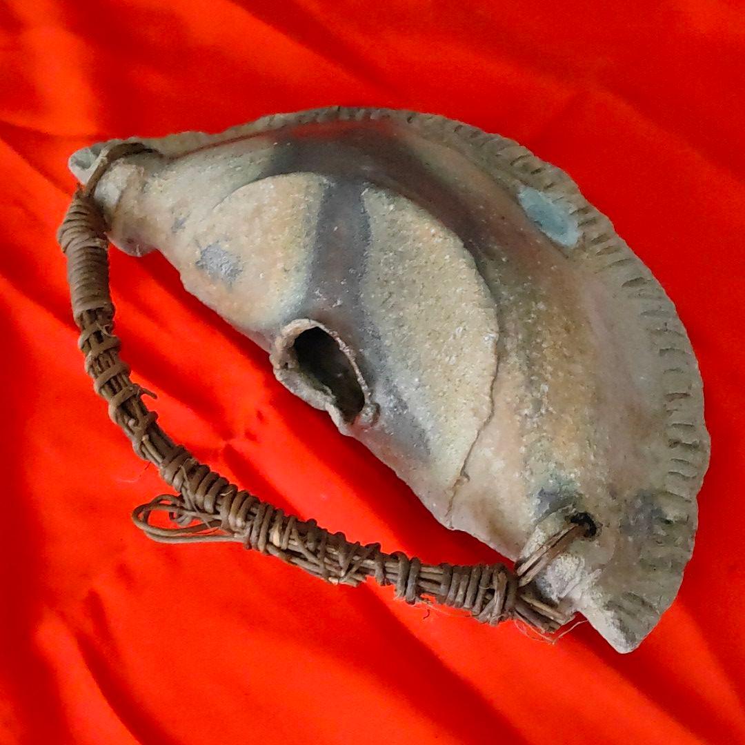 越前　掛花入　西浦武 N1