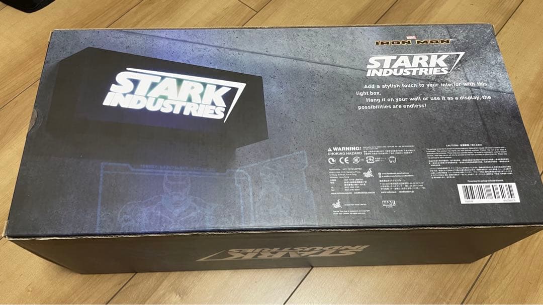 スタークインダストリーズ　ロゴ　ライトボックス　ホットトイズ　アイアンマン