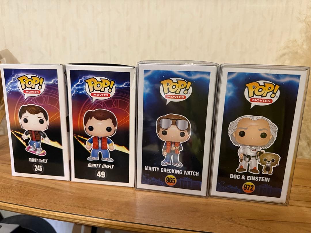 【FUNKO】バックトゥーザフューチャー ファンコ 4個まとめ売り