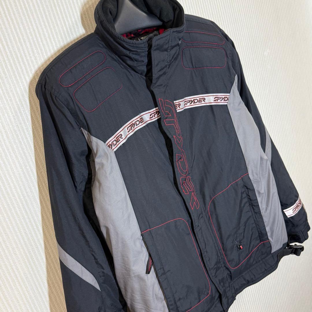 PYDER 古着　スノーウェア　黒　レディースXL メンズM