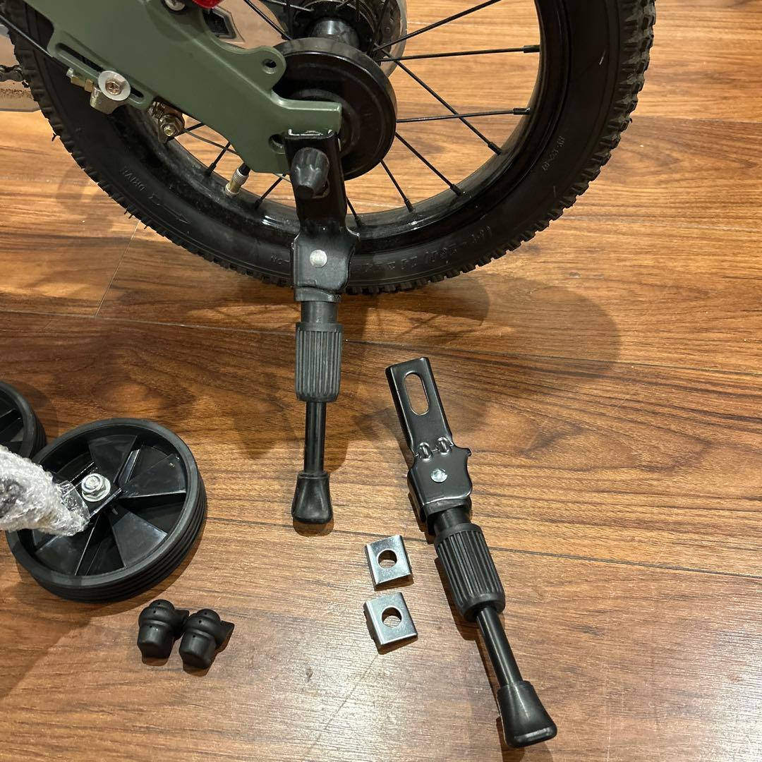 Ravi 子供用自転車 オリーブグリーン