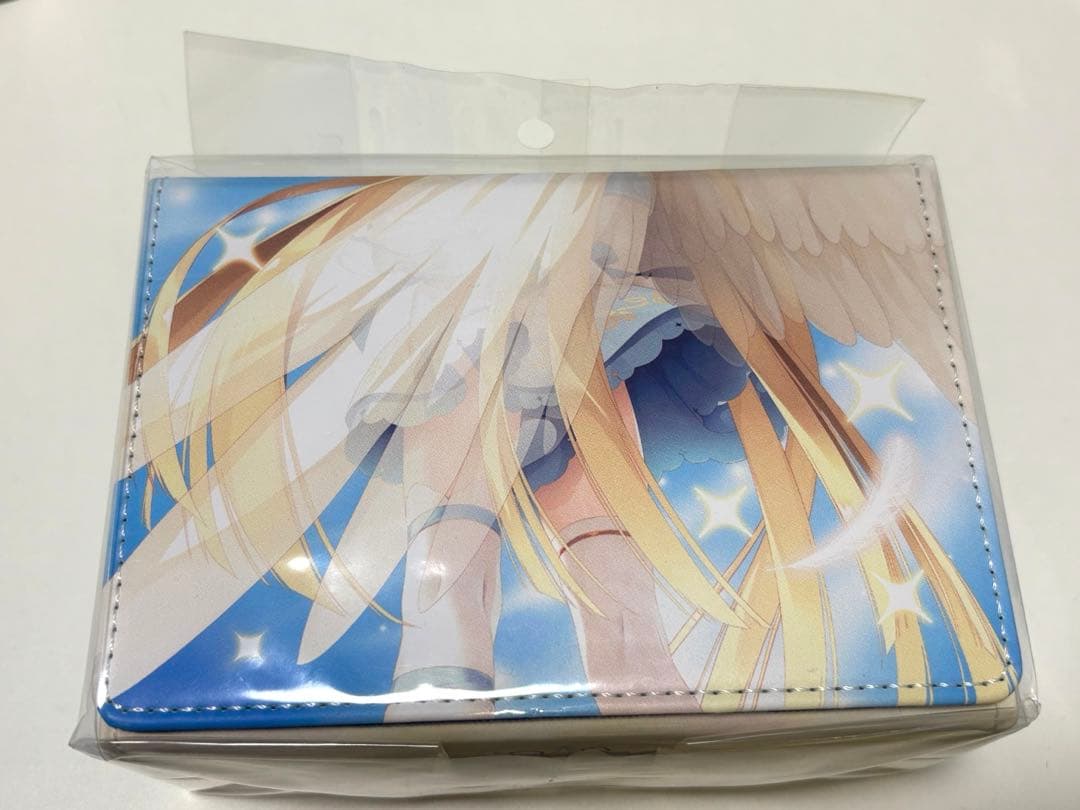 ゆずソフト ブロッコリートレカアイテムくじ EX 合皮 デッキケース 白雪乃愛