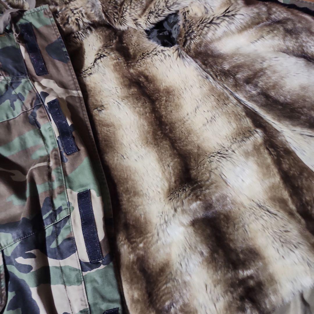 RNA カモフラ アウター ミリタリー　モッズコート　M