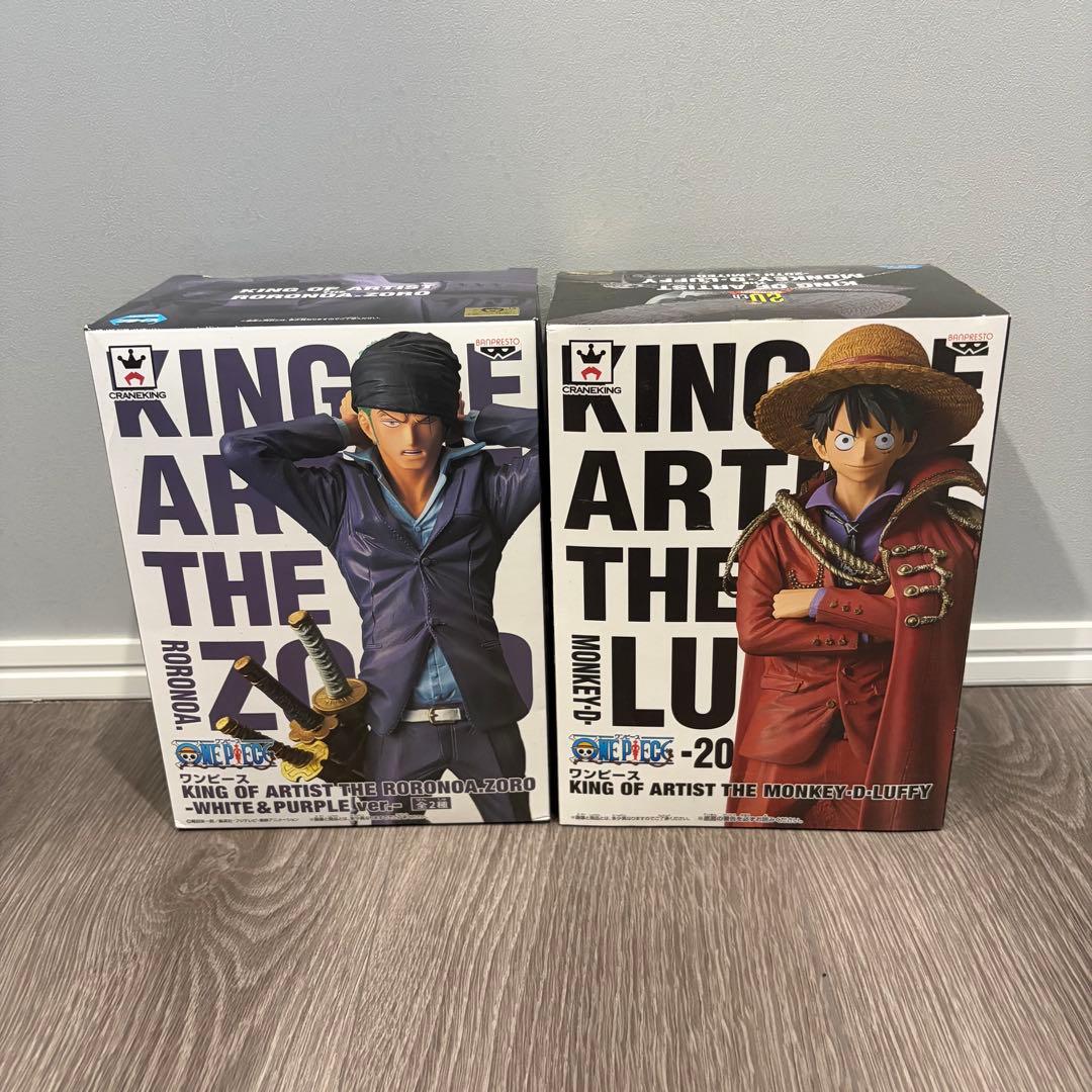 開封済み キングオブアーティスト ルフィ ゾロ 20th