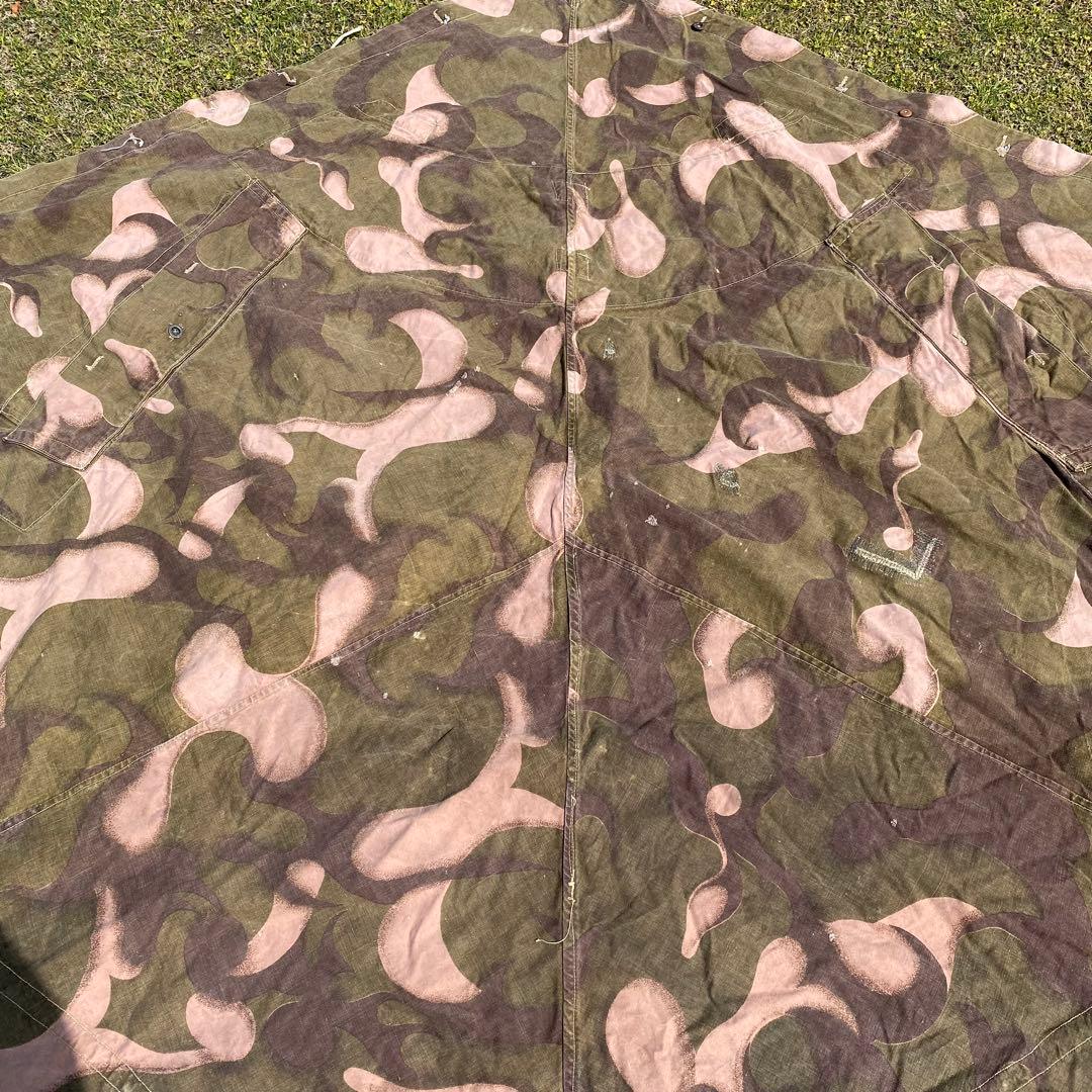 t*o様 超レア！ハンガリー軍　軍幕⑧　初期型　２枚　ポール・ペグセット　ワンポ