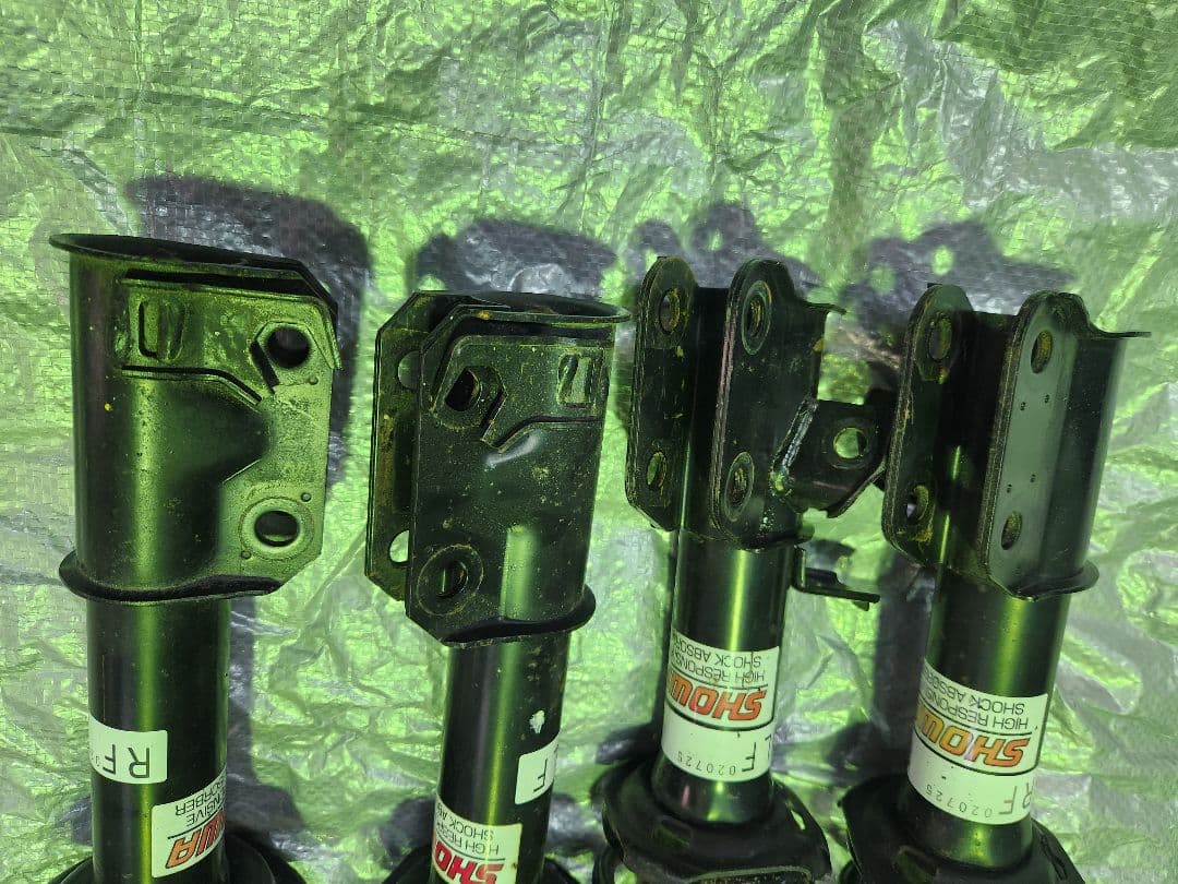 RA1 RA2 プレオ SHOWA ショーワ ショック　RSR ダウンサス