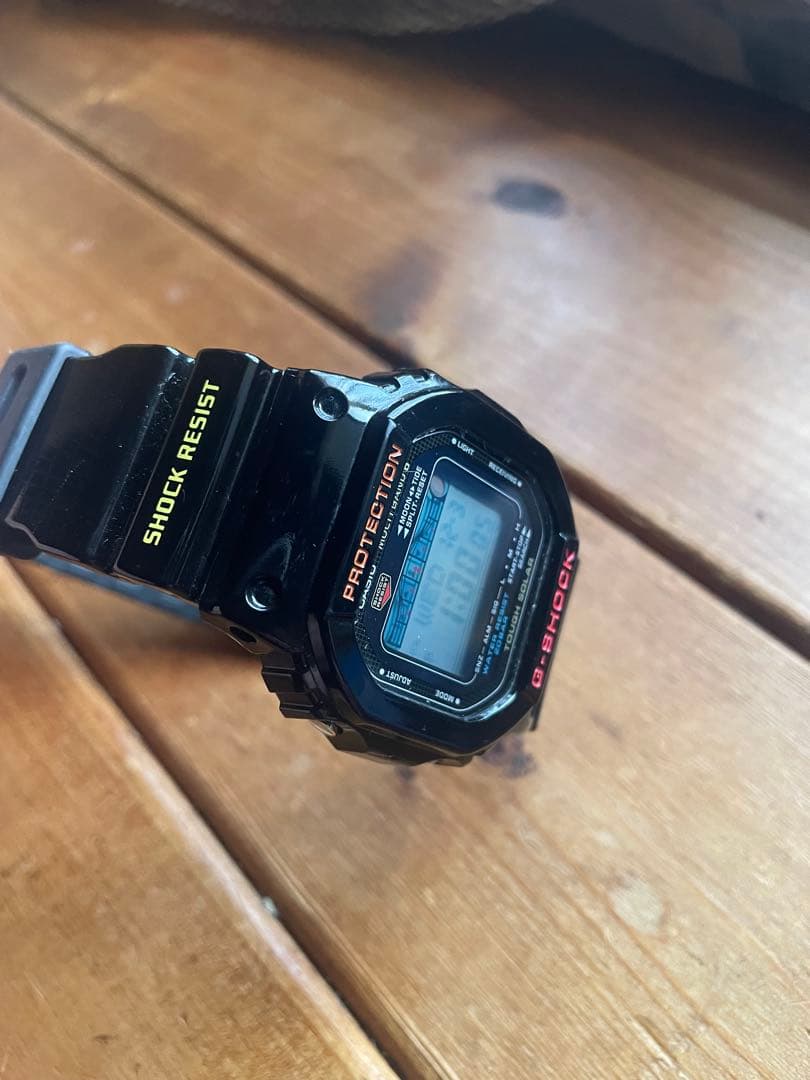 動作良好 G-SHOCK GWX-5600 タフソーラー ブラック