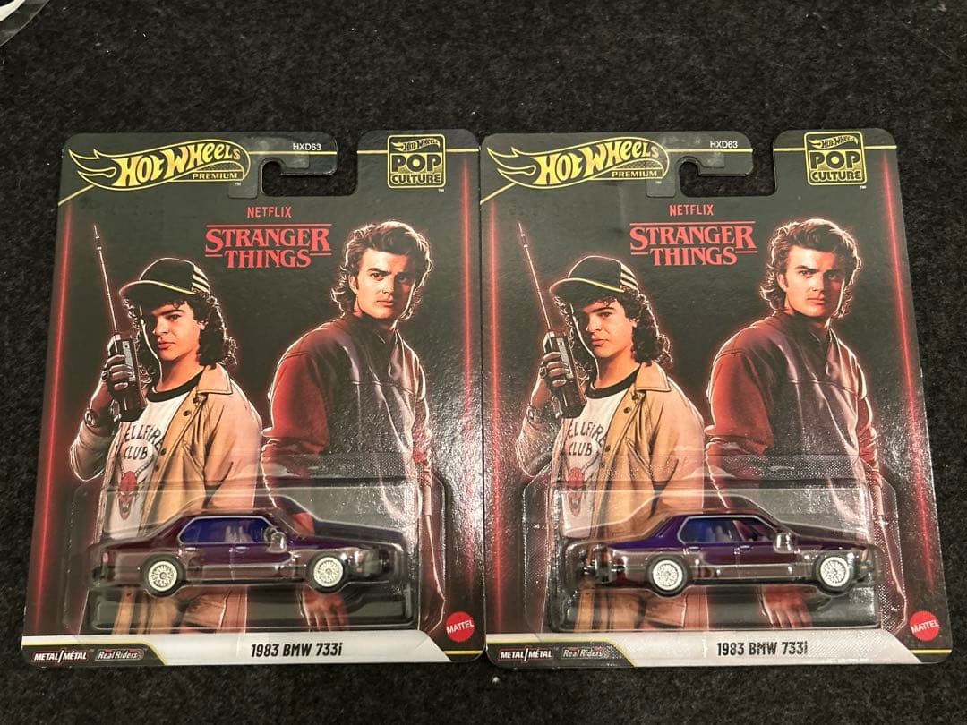 1983  733i 2個セット　ホットウィール　ストレンジャーシングス