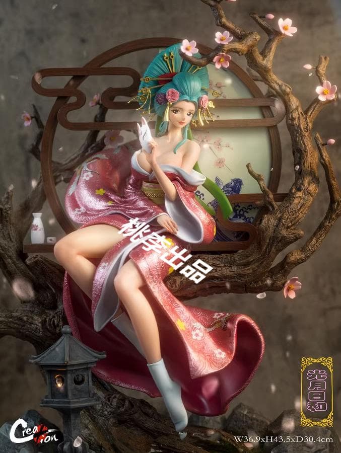 新品未開封『ワンピース』光月日和　/　小紫　ガレージキット スタチュー