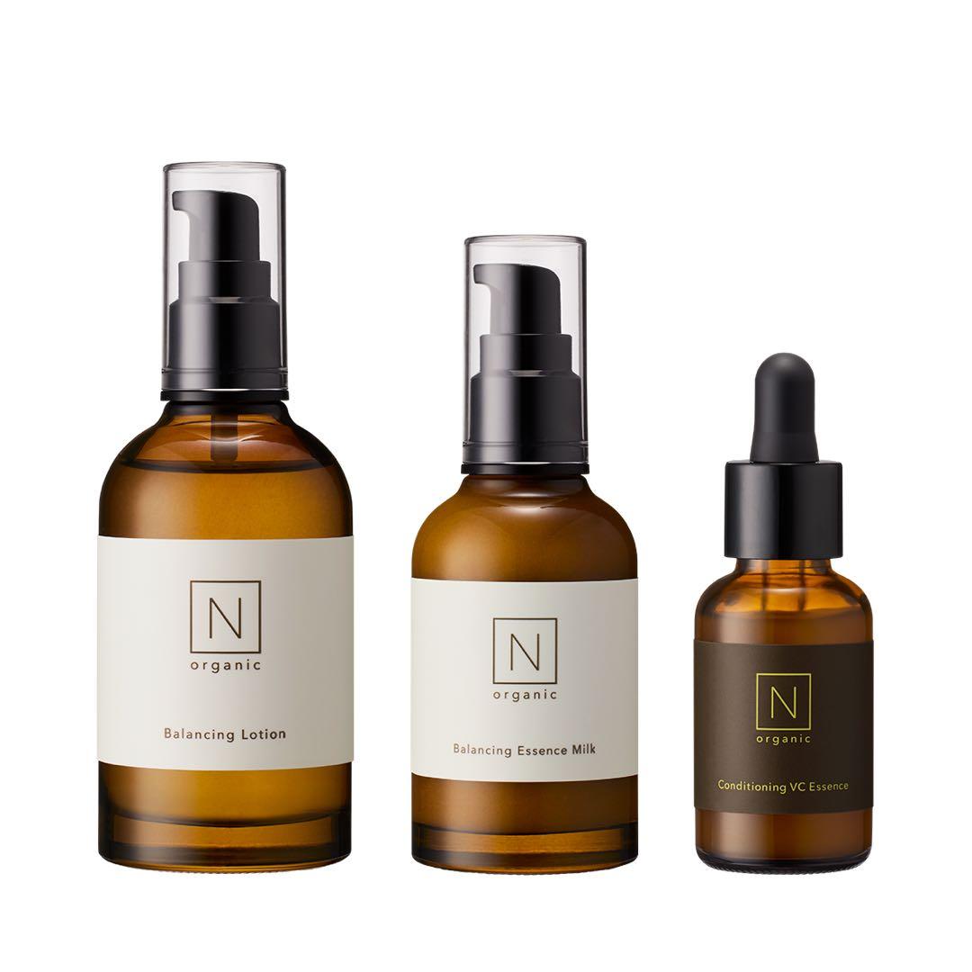 N organic バランシングローション.エッセンスミルク・VCエッセンス3点
