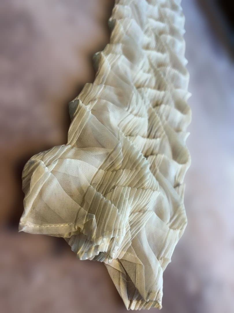 ISSEYMIYAKE　プリーツ 変形シアーシャツ