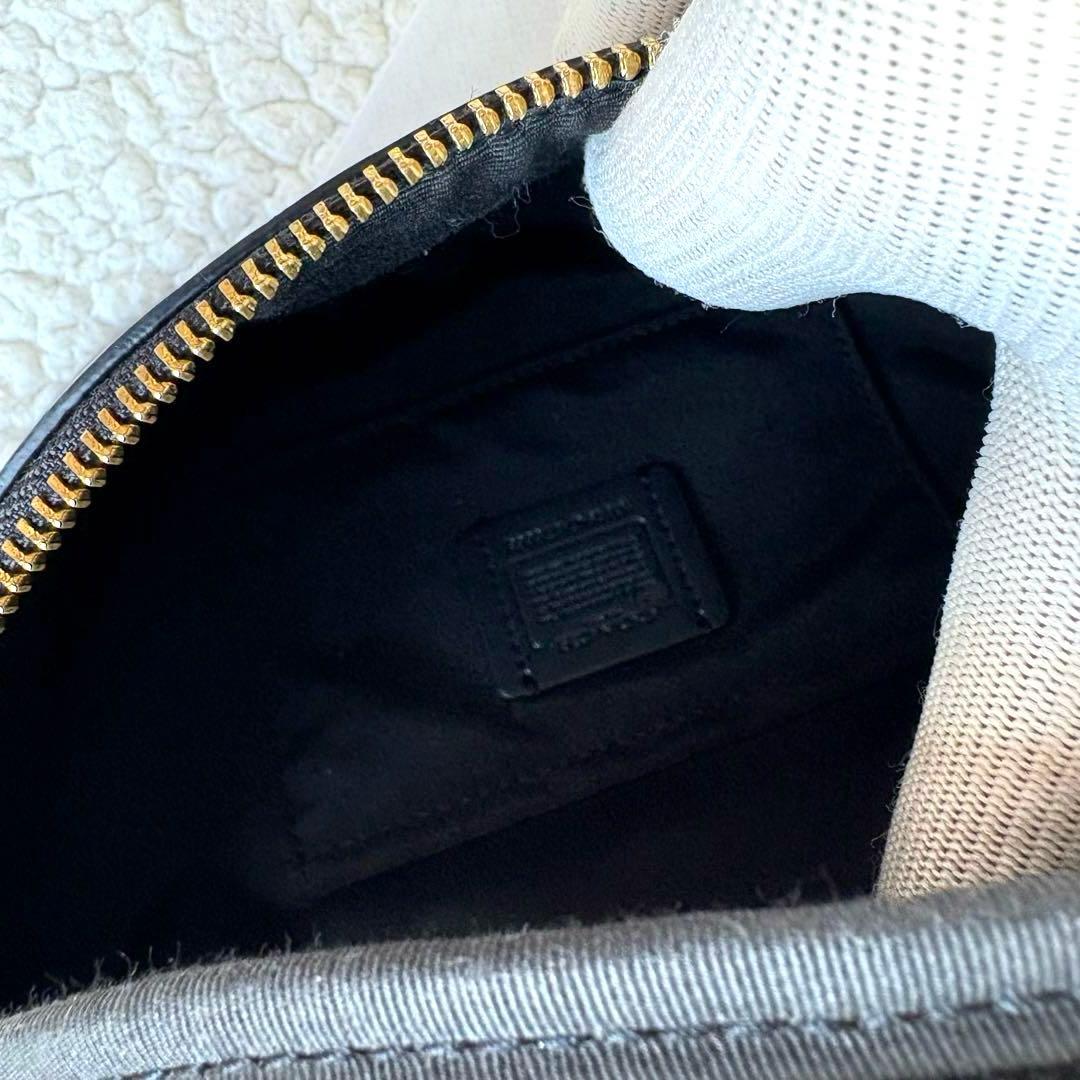 未使用級　COACH×Chelsea 限定コラボ ボディバッグ レザー PVC