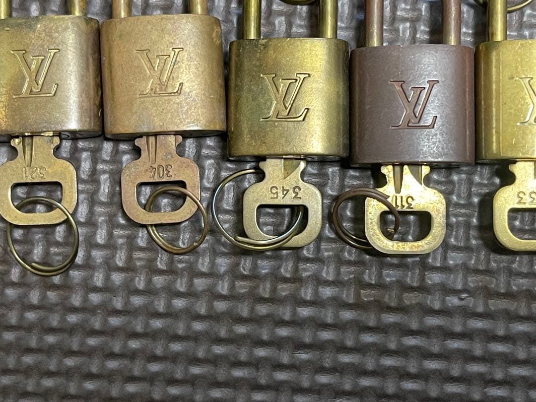 本物　ルイ・ヴィトン パドロック 10個セット 確認済み