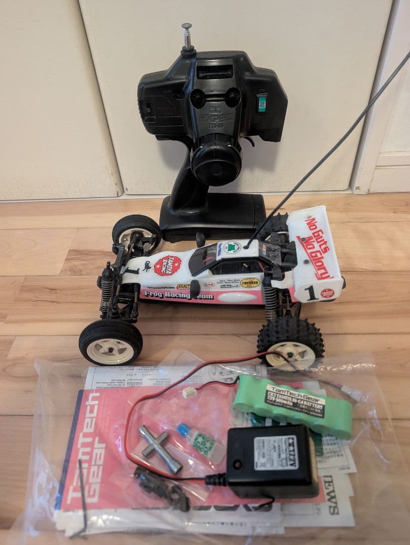 動作確認しました　タミヤ　マイティーフロッグ　タムテックギア