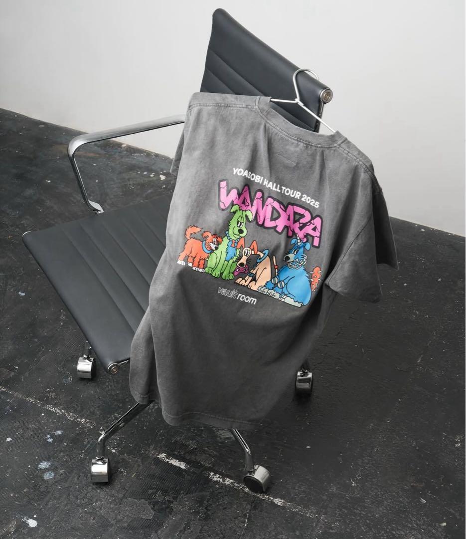 YOASOBI ワンダラ vaultroom Tシャツ Mサイズ チャコール