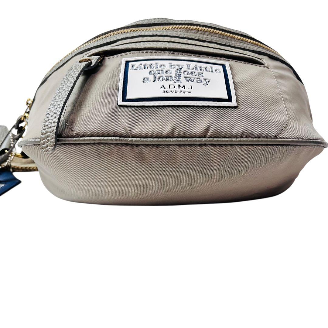 新品同様✨ ADMJ ボディーバッグ デービス 高級ナイロン イタリア製