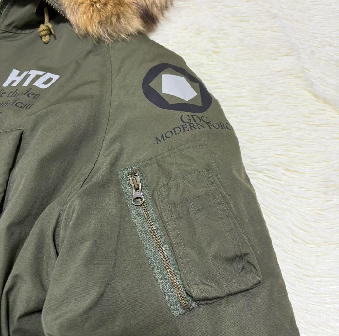 GDC グランドキャニオン archive モッズコート コヨーテ ファー XL