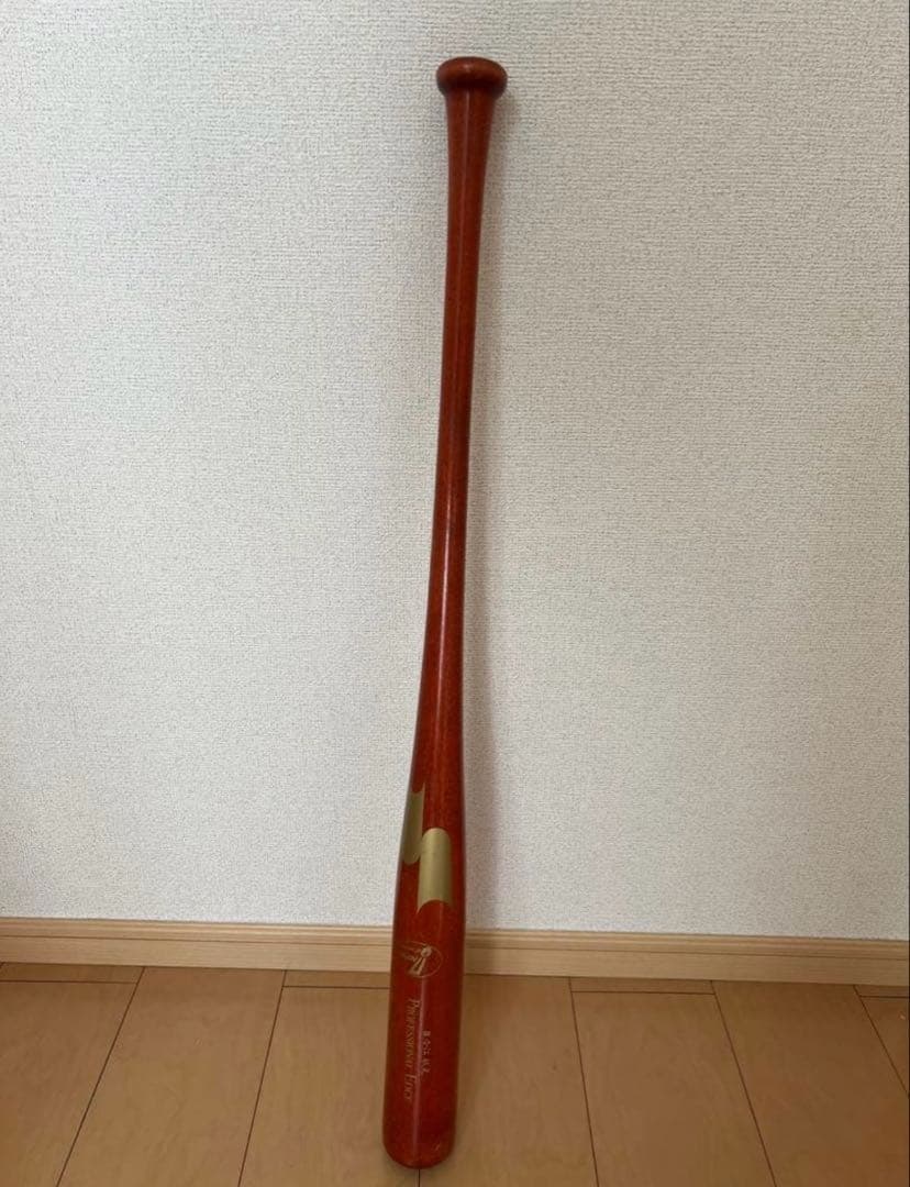 最終値下げ木製バット 今江敏実使用バット 支給品 刻印ありM8