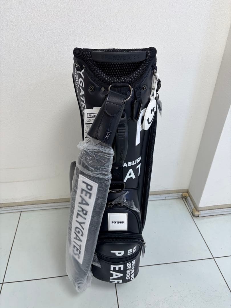 【未使用】PEARLY GATES パーリーゲイツ　スタンドキャディバッグ