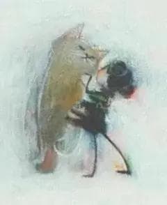 油絵 菅家令子 絵 絵画 インテリア F4-090818 可愛い子猫子犬 女の子