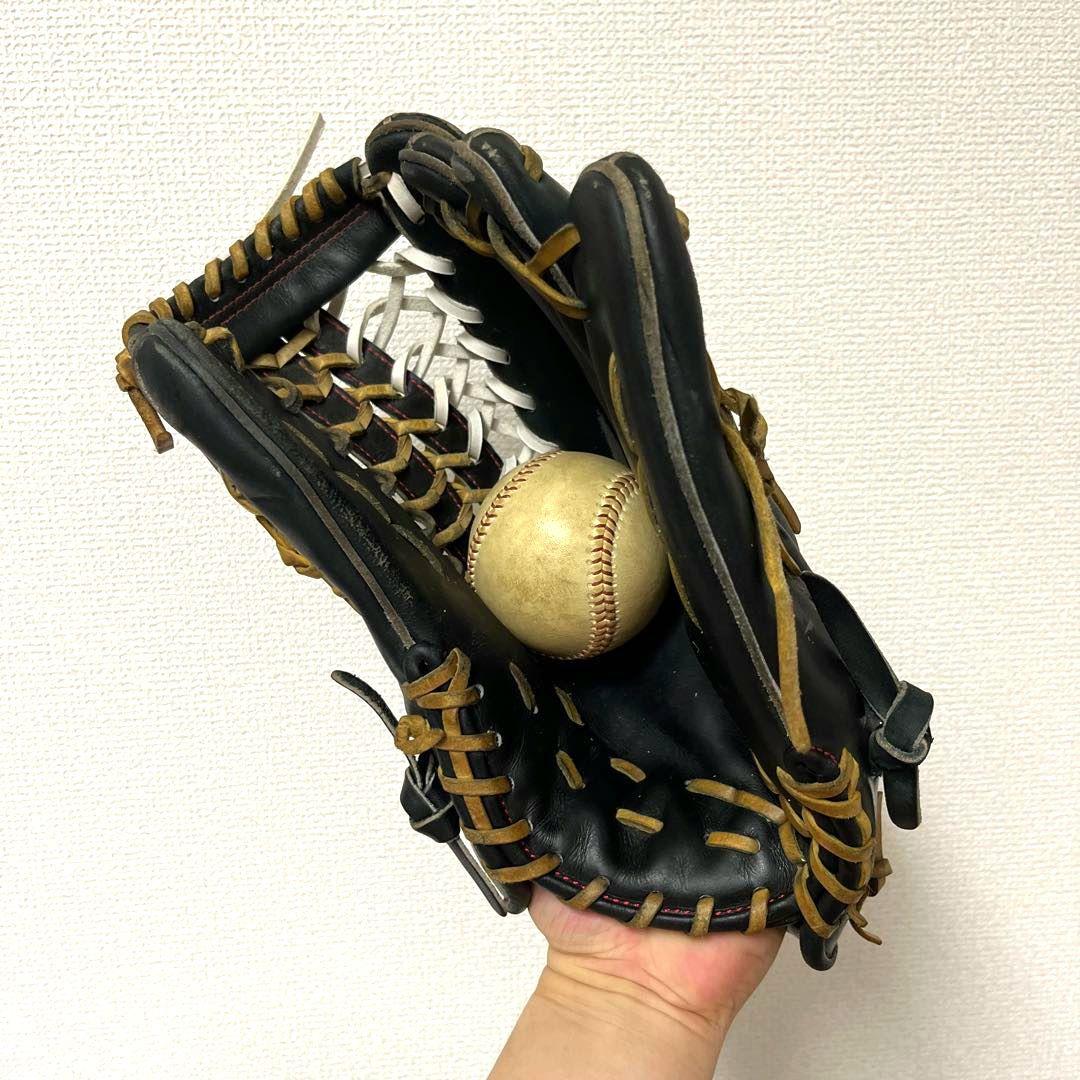 635 すみれスポーツ 型抜群 即戦力 硬式 外野手用グローブ