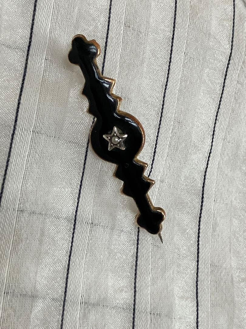 CHIROL VINTAGE チロルヴィンテージ ブローチ　エナメル