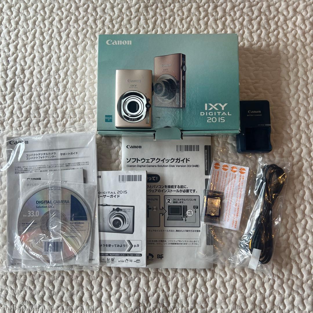 デジタルカメラ Canon IXY DEGITAL2015