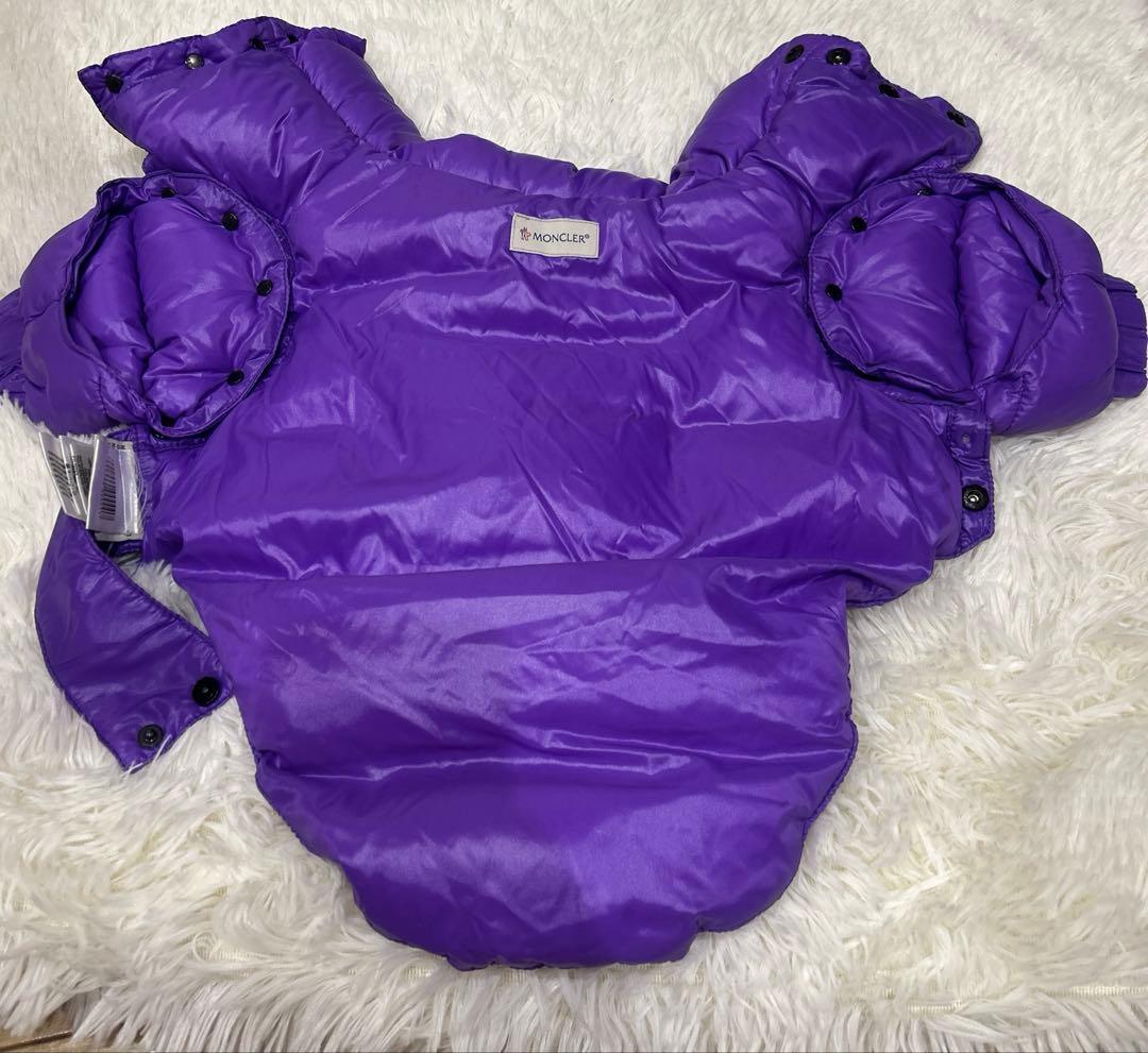 犬服　ダウンジャケット モンクレール CHIHUAHUA MONCLER 紫