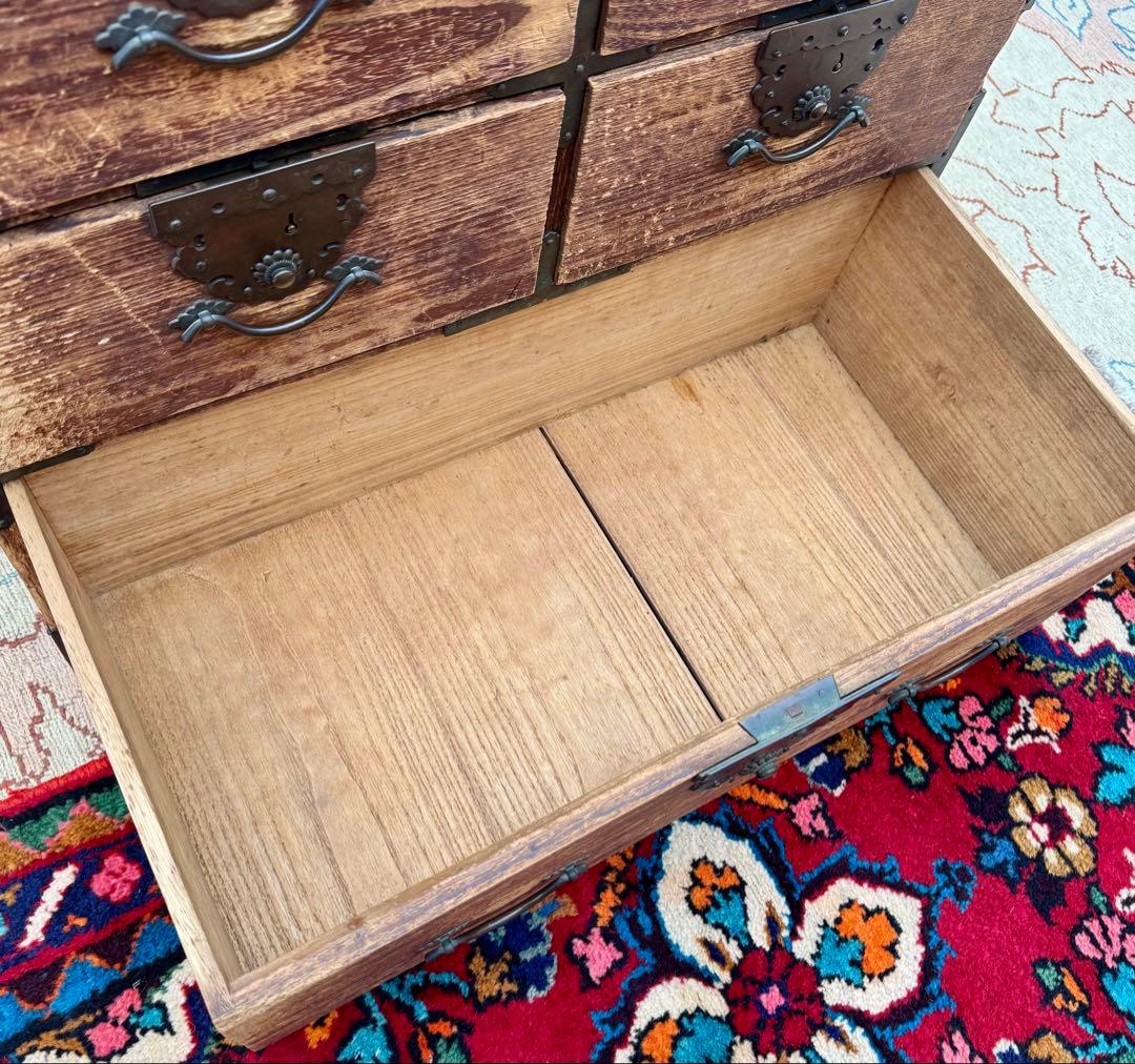 愛想はないが信用はある｜大正の金具箪笥