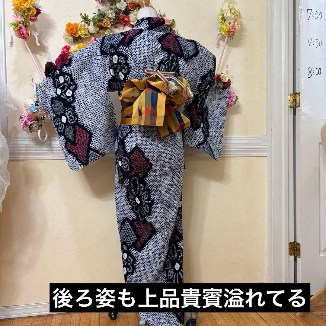 有松鳴海絞り伝統工芸❤️半幅帯レース‼️ハンドメイドお花5点セット‼️