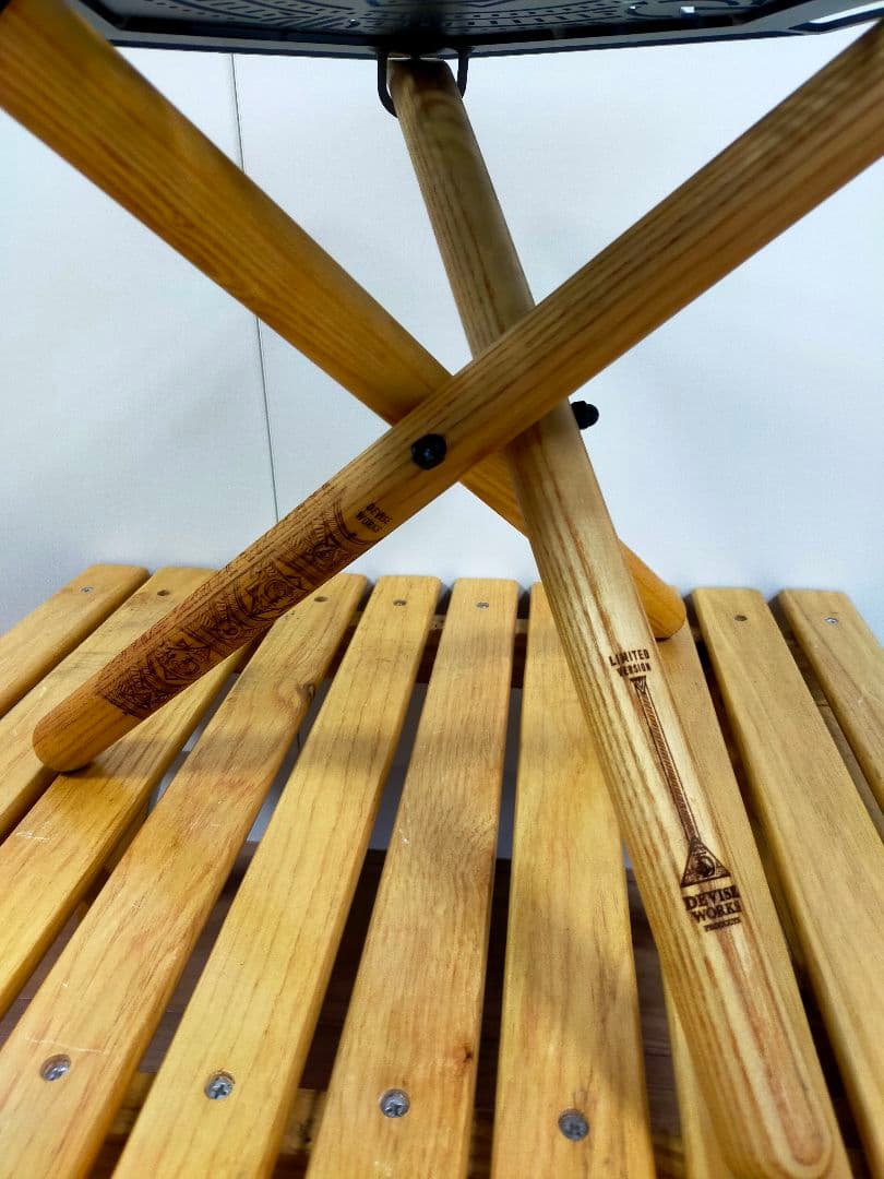 DEVISE WORKS×ソマビト 焚き火サイドスタンド Vein