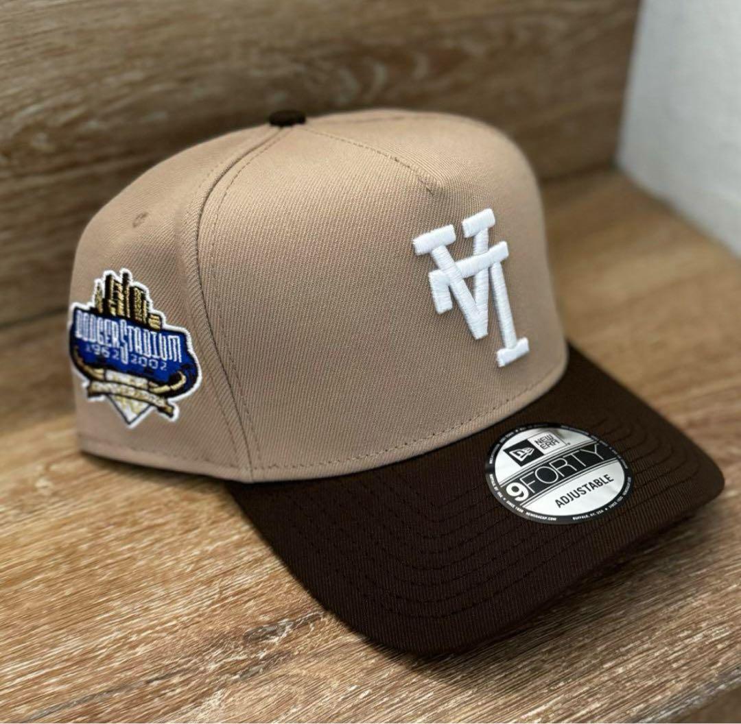 ロサンゼルス　ドジャース　キャップ　ニューエラ　逆ロゴ　LA 米国購入　新品