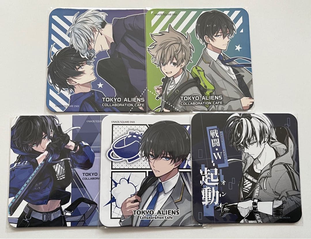 東京エイリアンズ コラボカフェ コースター 特典 天空橋翔 雨宮零士 郡司晃