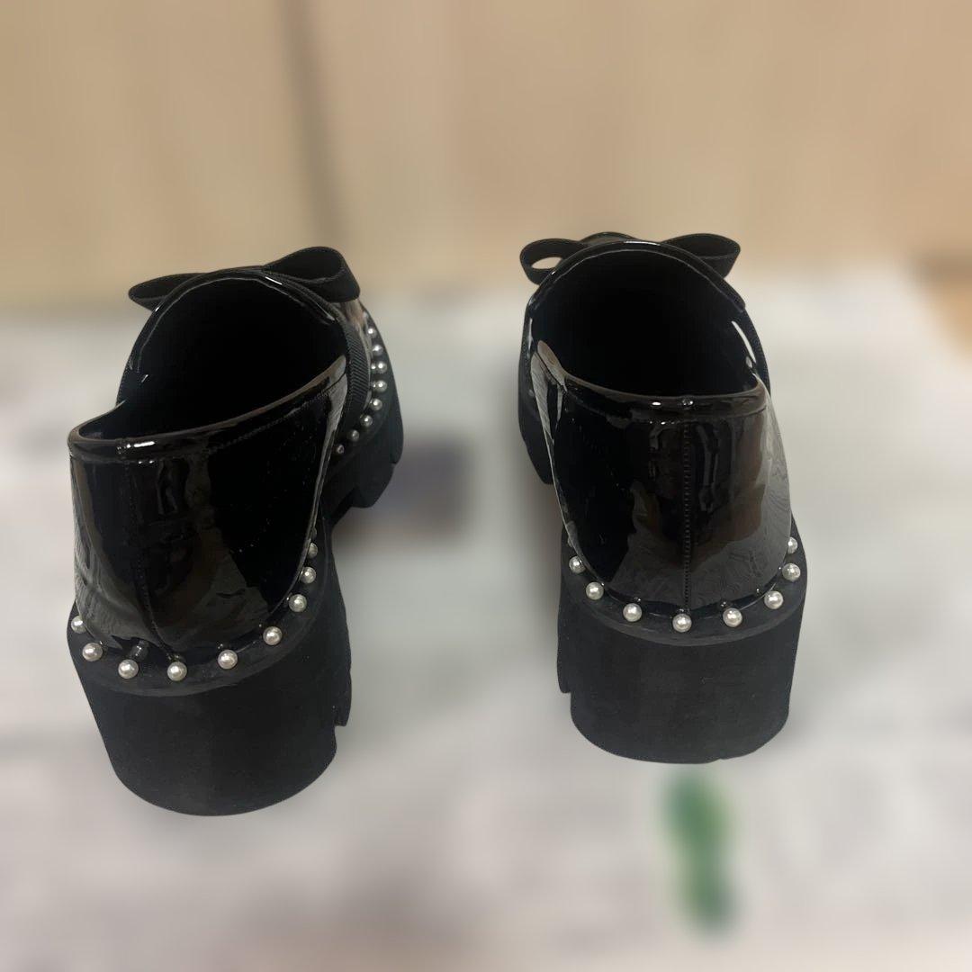 ドノバンアキロン　レザー ローファー パール♩Lサイズ