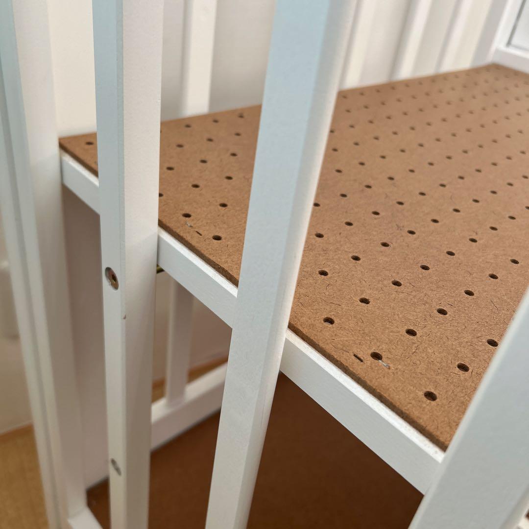 KATOJI木製ホワイトミニベビーベッド　早い者勝ち！送料込　60×90サイズ