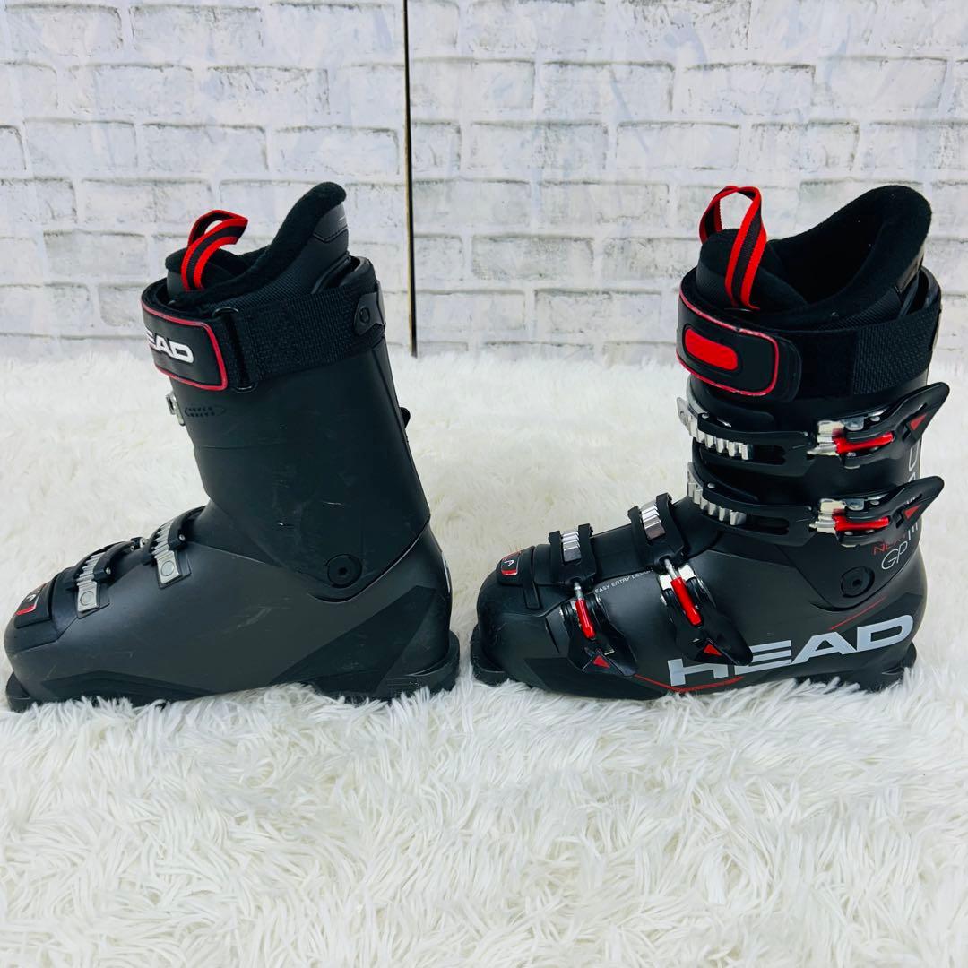 HEAD EDGE NEXT GP 26cm スキー用ブーツ ブラック レッド