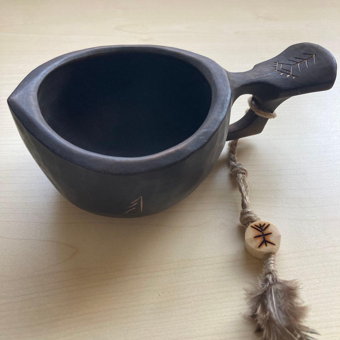 【新品】 ソウルオブシベリア　バードテール　ククサ　No.1007