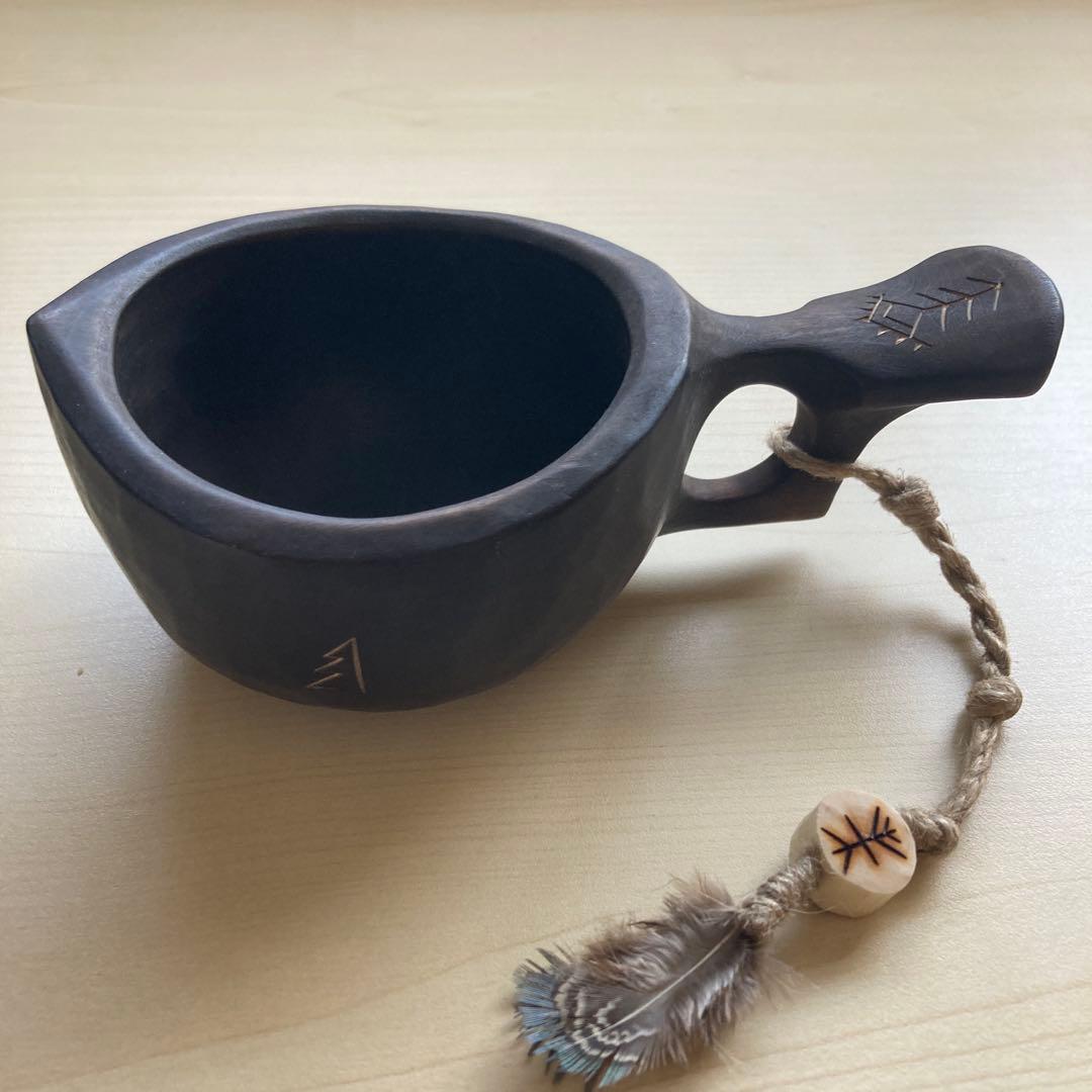 【新品】 ソウルオブシベリア　バードテール　ククサ　No.1007