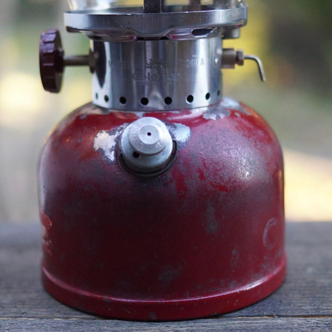 1962年1月製造　コールマン200A バーガンディー　ビンテージ ランタン