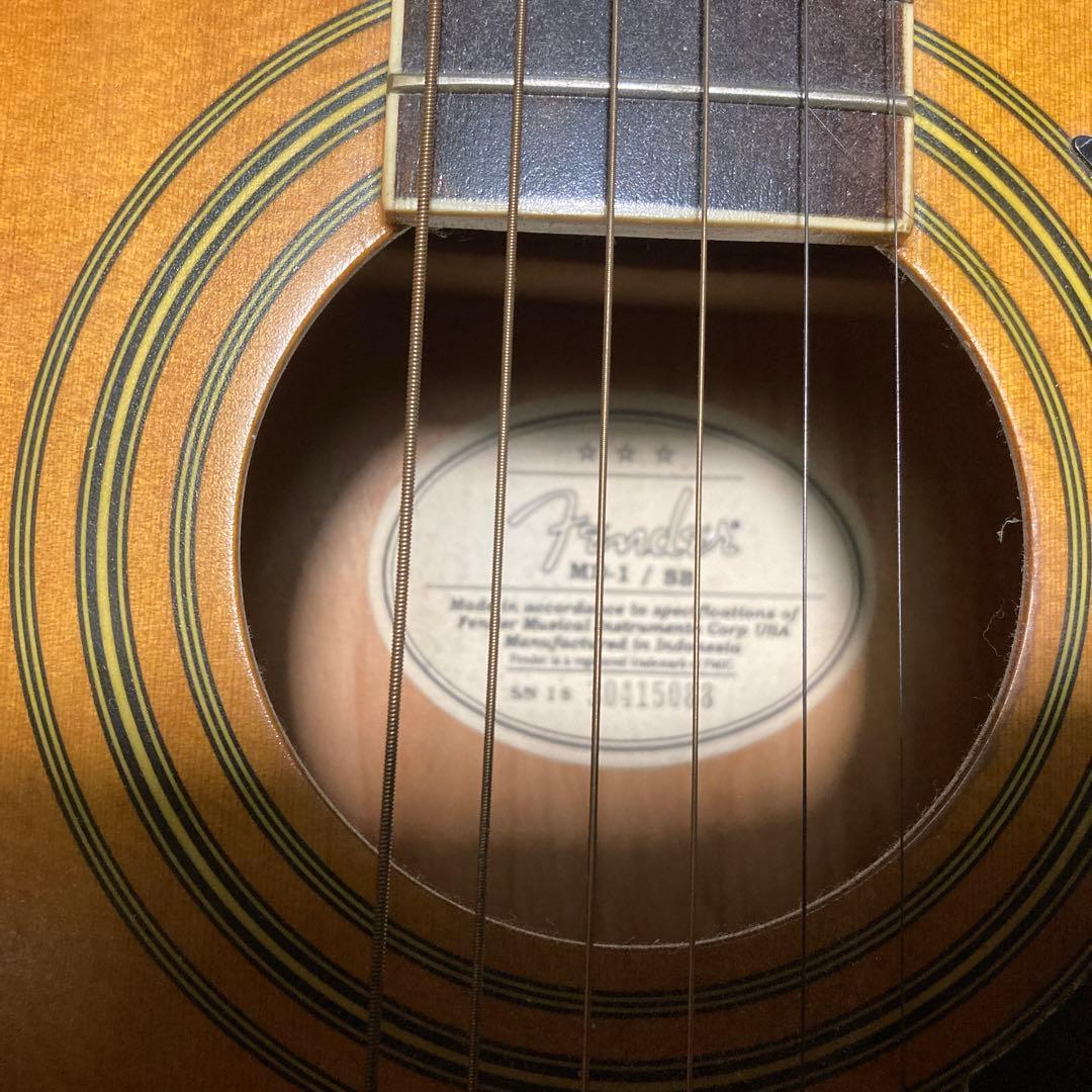 最終価格フェンダーアコースティックギター、フェンダーピック