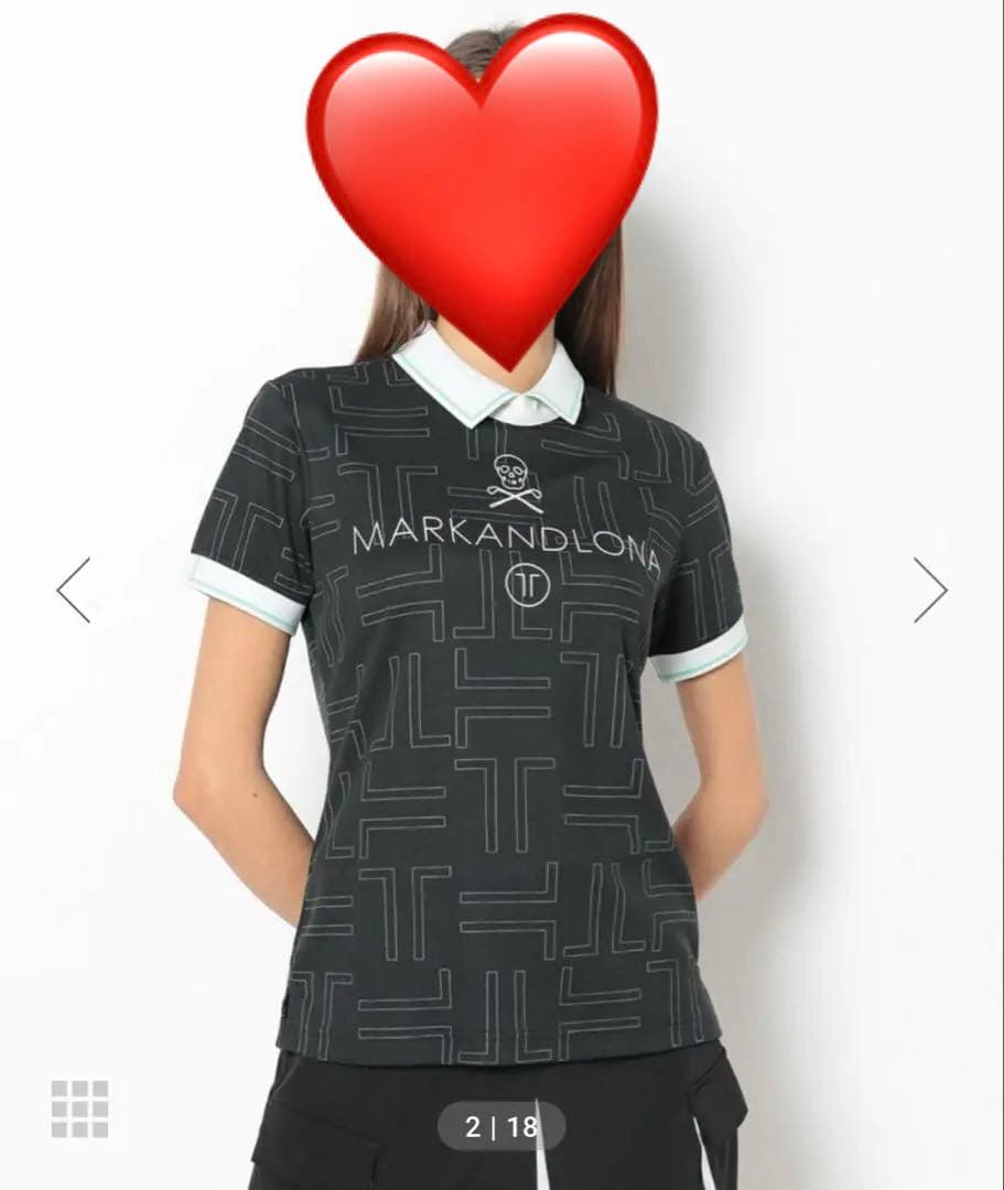 マークアンドロナ　ポロシャツ Tライン　シリーズ MARK＆LONA